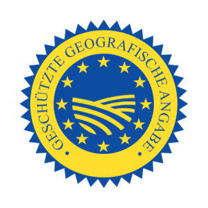 Unionszeichen für Deutschland: Geschützte geografische Angabe (g. g. A.)
